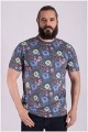 T-shirt print korte mouw Casamoda