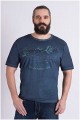 T-shirt met borstprint van Kitaro