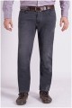 Black denim 5-pocket elastische jeans van Koyote.