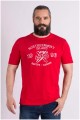 T-shirt met borstprint van Kitaro