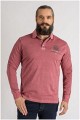 Kitaro lange mouw polo vintage look