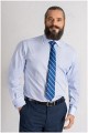 Easy care dress overhemd van Plus Man