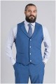 Viscose Stretch-gilet van Plusman