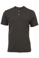 Redfield korte mouw t-shirt met serafino kraag