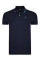 Katoenen polo van Kangol met korte mouw.