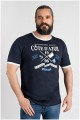 Korte mouw t-shirt Kitaro met borstprint