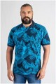 Kitaro korte mouw polo allover print