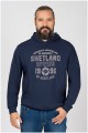 Kitaro hoodie met borstprint