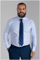 Extra lang dressoverhemd van Plusman