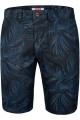 Elastische allover bedrukte short van D555