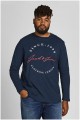 Lange mouw t-shirt van Jack & Jones.